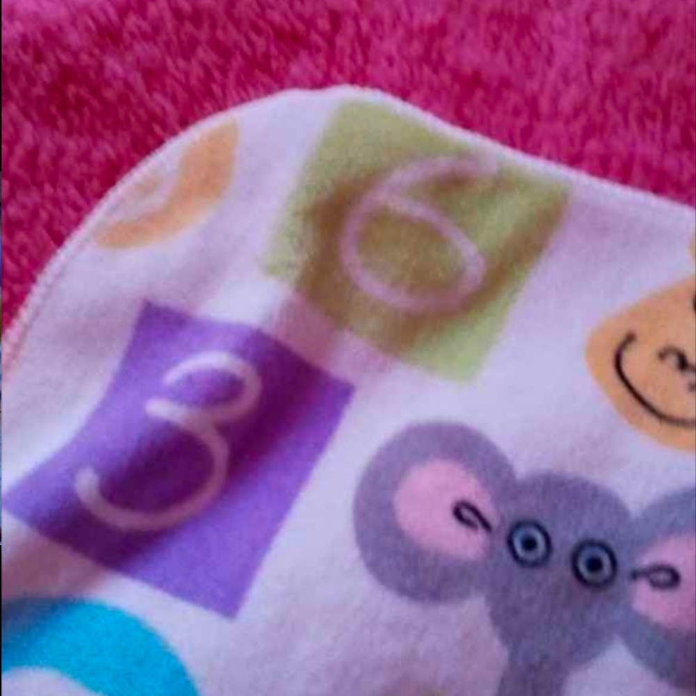 Tiny Tilla Childs Colorful Half Blanket - Picture 3 of 5